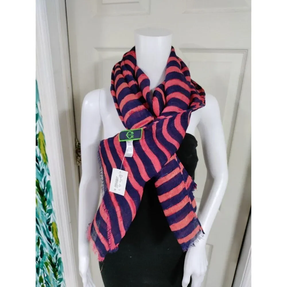 CWonder Watercolor Marine Scarf - Picture 7 of 7